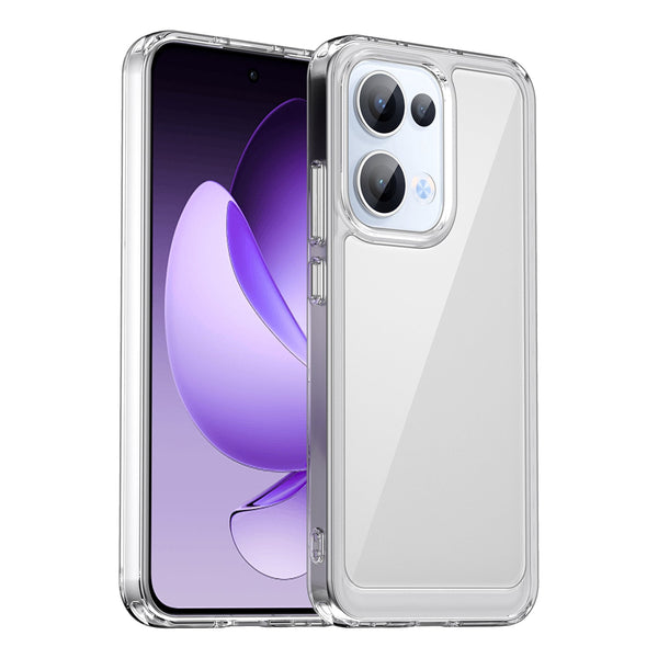 OPPO Reno 13 5G Soft TPU Bumper Case [Clear]