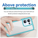 OPPO Reno 13 5G Soft TPU Bumper Case [Clear Blue]