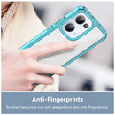 OPPO Reno 13 5G Soft TPU Bumper Case [Clear Blue]
