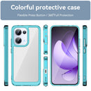 OPPO Reno 13 5G Soft TPU Bumper Case [Clear Blue]