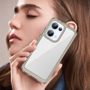 OPPO Reno 13 5G Soft TPU Bumper Case [Clear Grey]