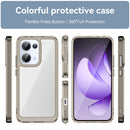 OPPO Reno 13 5G Soft TPU Bumper Case [Clear Grey]