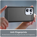 OPPO Reno 13 5G Carbon Fibre TPU Case Slim Shockproof Cover Black