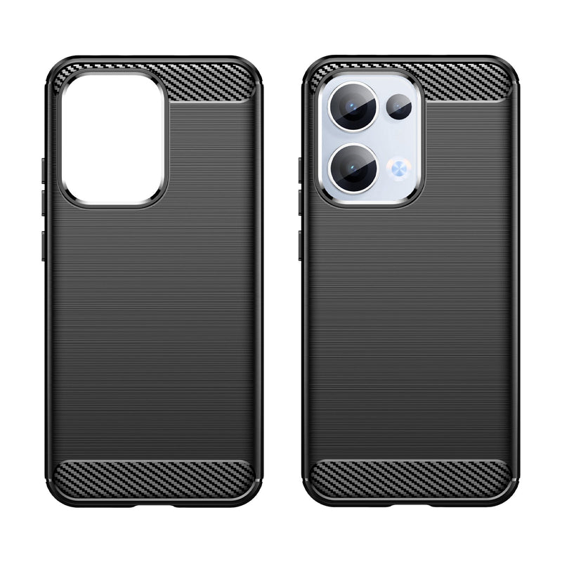 OPPO Reno 13 5G Carbon Fibre Brushed Case [Black]