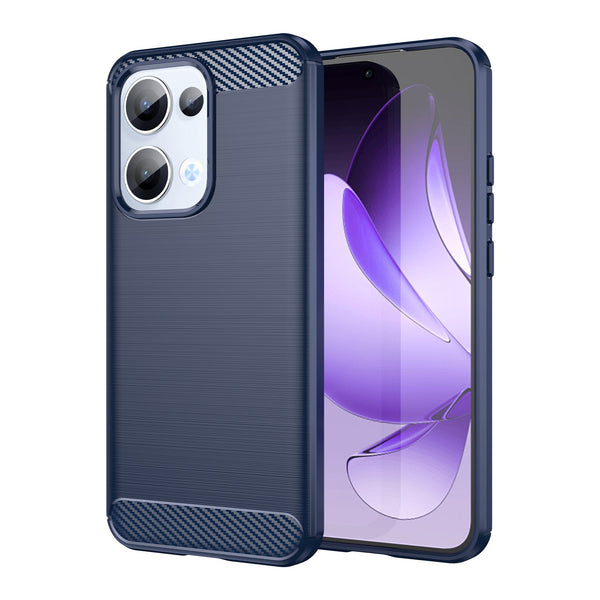 OPPO Reno 13 5G Carbon Fibre Brushed Case [Navy]