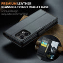 OPPO Reno 13 5G CaseMe Retro Wallet Case [Black]