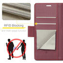 OPPO Reno 13 5G CaseMe Retro Wallet Case [Maroon]