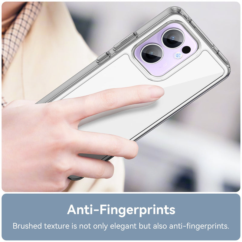 OPPO Reno 13 F 5G Soft TPU Bumper Case [Clear]