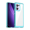 OPPO Reno 13 F 5G Soft TPU Bumper Case [Clear Blue]