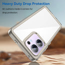 OPPO Reno 13 F 5G Soft TPU Bumper Case [Clear Grey]