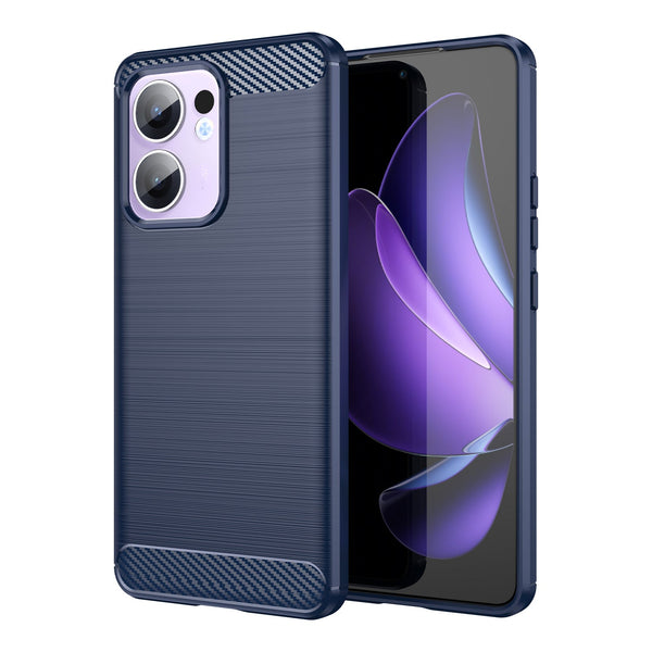 OPPO Reno 13 F 5G Carbon Fibre Brushed Case [Navy]