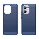 OPPO Reno 13F 5G Carbon Fibre TPU Case Slim Shockproof Cover Navy