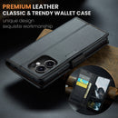 OPPO Reno 13 F 5G CaseMe Retro Wallet Case [Black]
