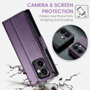OPPO Reno 13 F 5G CaseMe Retro Wallet Case [Purple]