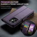 OPPO Reno 13 F 5G CaseMe Retro Wallet Case [Purple]