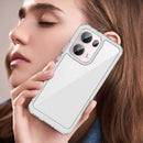 OPPO Reno 13 Pro 5G Soft TPU Bumper Case [Clear]