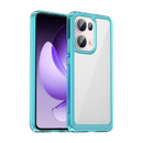 OPPO Reno 13 Pro 5G Soft TPU Bumper Case [Clear Blue]