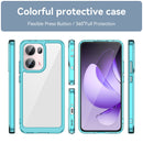 OPPO Reno 13 Pro 5G Soft TPU Bumper Case [Clear Blue]