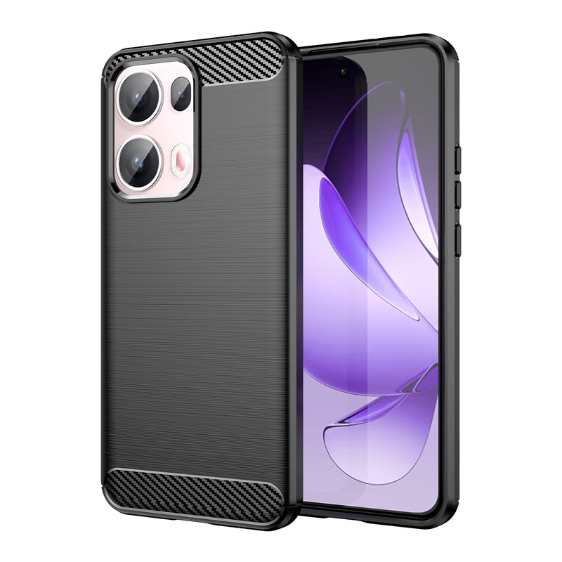OPPO Reno 13 Pro 5G Carbon Fibre Brushed Case [Black]