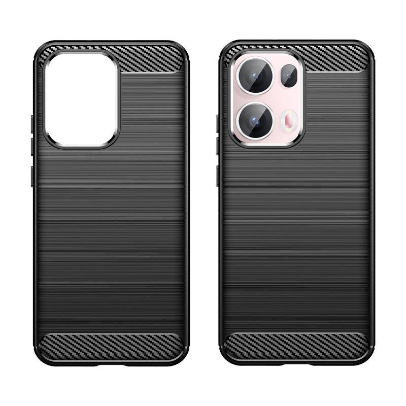 OPPO Reno 13 Pro 5G Carbon Fibre Brushed Case [Black]