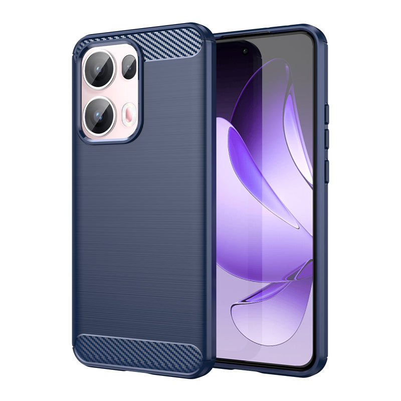 OPPO Reno 13 Pro 5G Carbon Fibre Brushed Case [Navy]