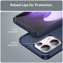 OPPO Reno 13 Pro 5G Carbon Fibre Brushed Case [Navy]