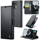OPPO Reno 13 Pro 5G CaseMe Retro Wallet Case [Black]
