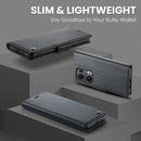 OPPO Reno 13 Pro 5G CaseMe Retro Wallet Case [Black]