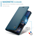 OPPO Reno 13 Pro 5G CaseMe Retro Wallet Case [Navy]