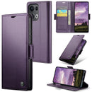 OPPO Reno 13 Pro 5G CaseMe Retro Wallet Case [Purple]