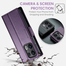 OPPO Reno 13 Pro 5G CaseMe Retro Wallet Case [Purple]