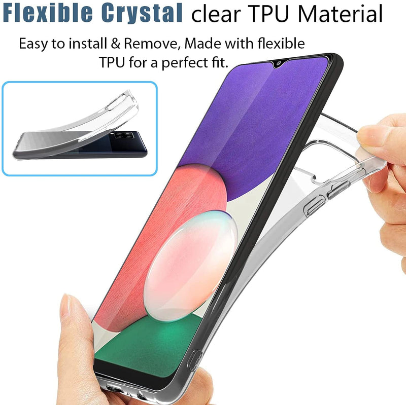 Samsung Galaxy A22 4G Soft Gel Case (Clear)