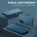 Samsung Galaxy S22 CaseMe 023 Wallet Flip Cover, RFID Protection, Card Holder