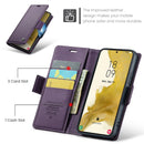 Samsung Galaxy S22 CaseMe 023 Wallet Flip Cover, RFID Protection, Card Holder