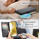 Samsung Galaxy S22 Plus CaseMe 023 Wallet Flip Cover, RFID Protection, Card Holder