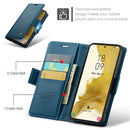 Samsung Galaxy S22 Plus CaseMe 023 Wallet Flip Cover, RFID Protection, Card Holder