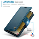 Samsung Galaxy S22 Plus CaseMe 023 Wallet Flip Cover, RFID Protection, Card Holder