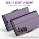 Samsung Galaxy S22 Plus CaseMe 023 Wallet Flip Cover, RFID Protection, Card Holder