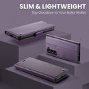 Samsung Galaxy S22 Plus CaseMe 023 Wallet Flip Cover, RFID Protection, Card Holder