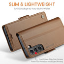 Samsung Galaxy S22 Plus CaseMe 023 Wallet Flip Cover, RFID Protection, Card Holder