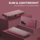 Samsung Galaxy S22 Ultra CaseMe 023 Wallet Flip Cover, RFID Protection, Card Holder