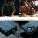 Samsung Galaxy S22 Ultra CaseMe 023 Wallet Flip Cover, RFID Protection, Card Holder