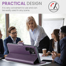 Samsung Galaxy S22 Ultra CaseMe 023 Wallet Flip Cover, RFID Protection, Card Holder