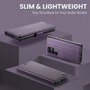 Samsung Galaxy S22 Ultra CaseMe 023 Wallet Flip Cover, RFID Protection, Card Holder