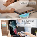 Samsung Galaxy S22 Ultra CaseMe 023 Wallet Flip Cover, RFID Protection, Card Holder