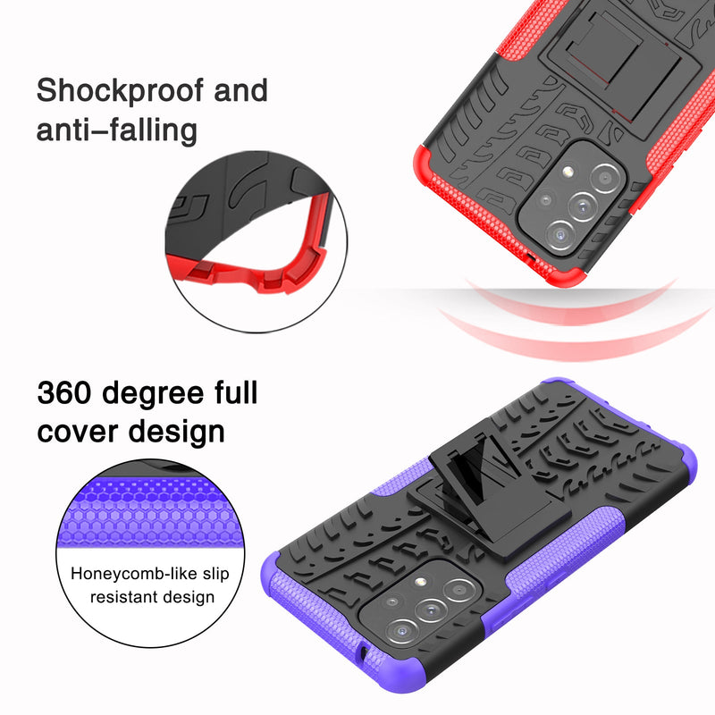 Samsung Galaxy A53 Case 5G Heavy Duty (Purple)