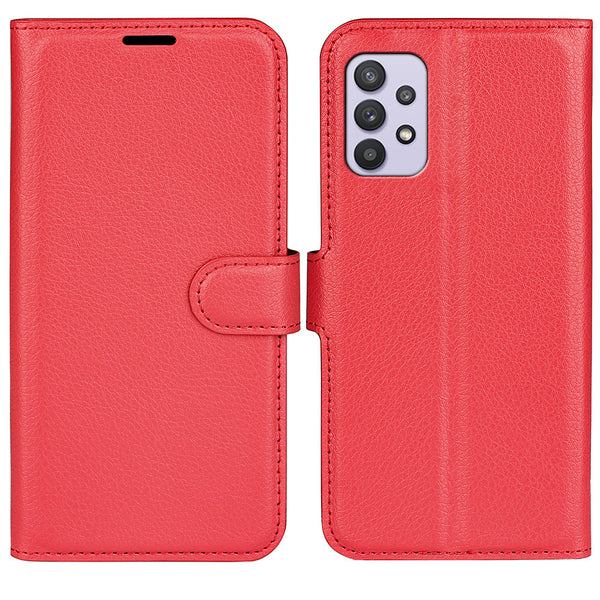 Samsung Galaxy A53 Case 5G PU Wallet (Red)