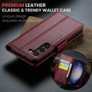 Samsung Galaxy S23 CaseMe 023 Wallet Flip Cover, RFID Protection, Card Holder