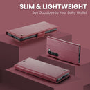 Samsung Galaxy S23 CaseMe 023 Wallet Flip Cover, RFID Protection, Card Holder