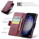 Samsung Galaxy S23 CaseMe 023 Wallet Flip Cover, RFID Protection, Card Holder